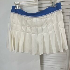 White Nike tennis Pleated Women's Skirt